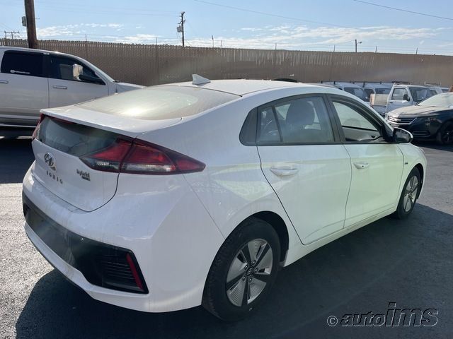 2019 HYUNDAI IONIQ HYBRID BLUE KMHC65LC8KU180284