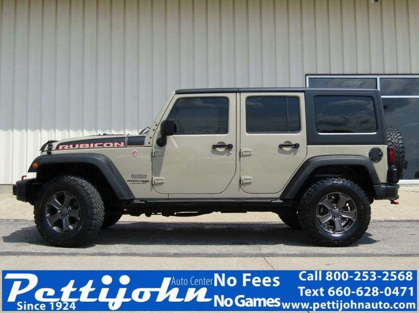 2018 JEEP WRANGLER JK UNLIMITED RUBICON 1C4HJWFGXJL845882