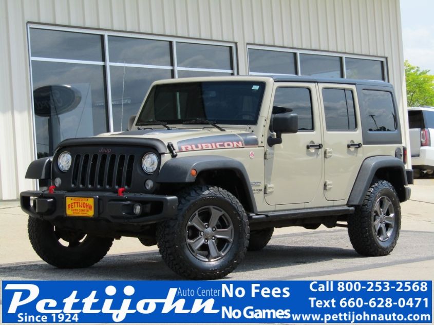 2018 JEEP WRANGLER JK UNLIMITED RUBICON 1C4HJWFGXJL845882