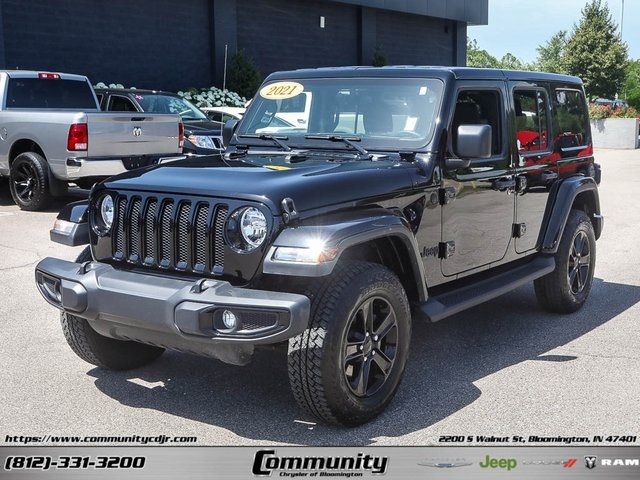 2021 JEEP WRANGLER UNLIMITED SAHARA ALTITUDE 1C4HJXEG0MW507157