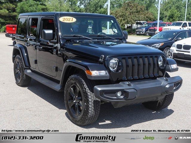 2021 JEEP WRANGLER UNLIMITED SAHARA ALTITUDE 1C4HJXEG0MW507157