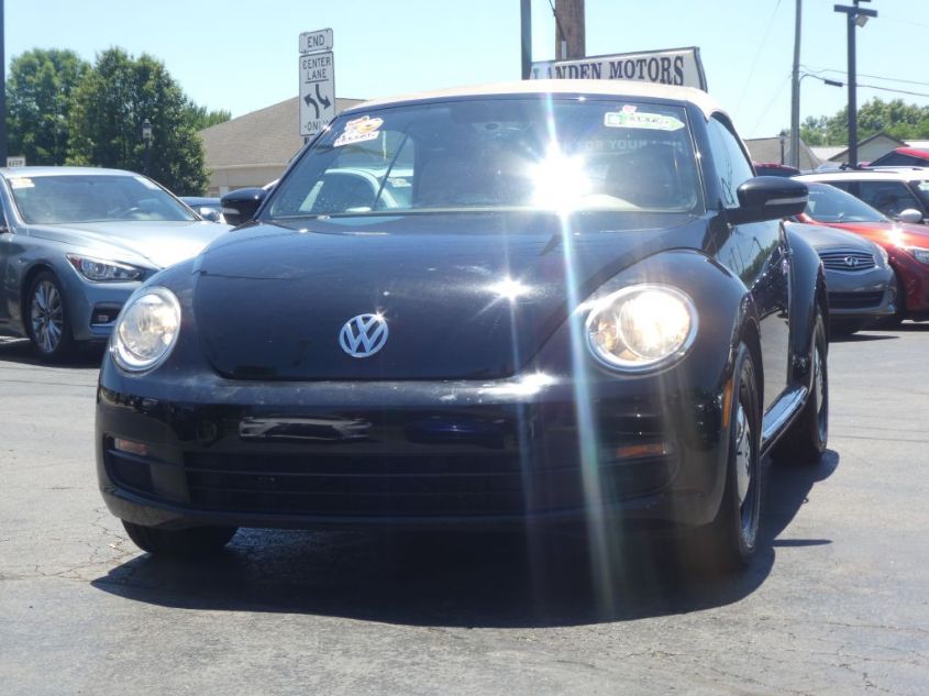 2013 VOLKSWAGEN BEETLE CONVERTIBLE 2.5L 3VW5X7AT4DM820004