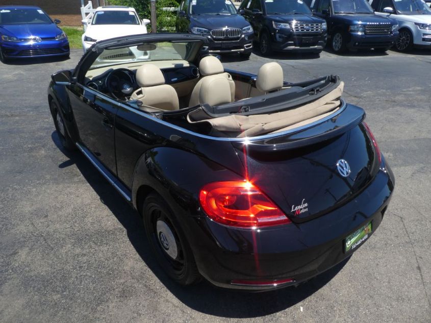2013 VOLKSWAGEN BEETLE CONVERTIBLE 2.5L 3VW5X7AT4DM820004