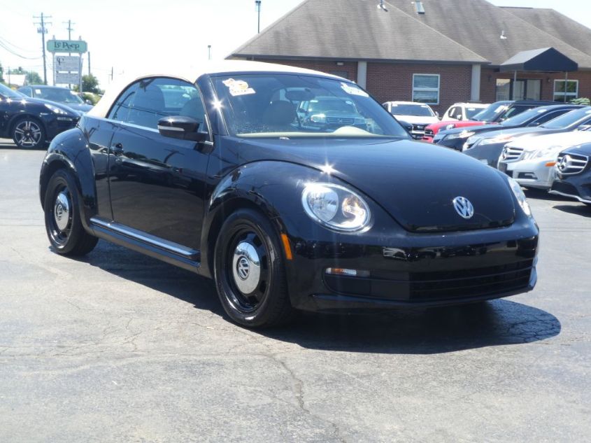 2013 VOLKSWAGEN BEETLE CONVERTIBLE 2.5L 3VW5X7AT4DM820004