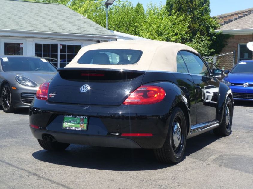 2013 VOLKSWAGEN BEETLE CONVERTIBLE 2.5L 3VW5X7AT4DM820004