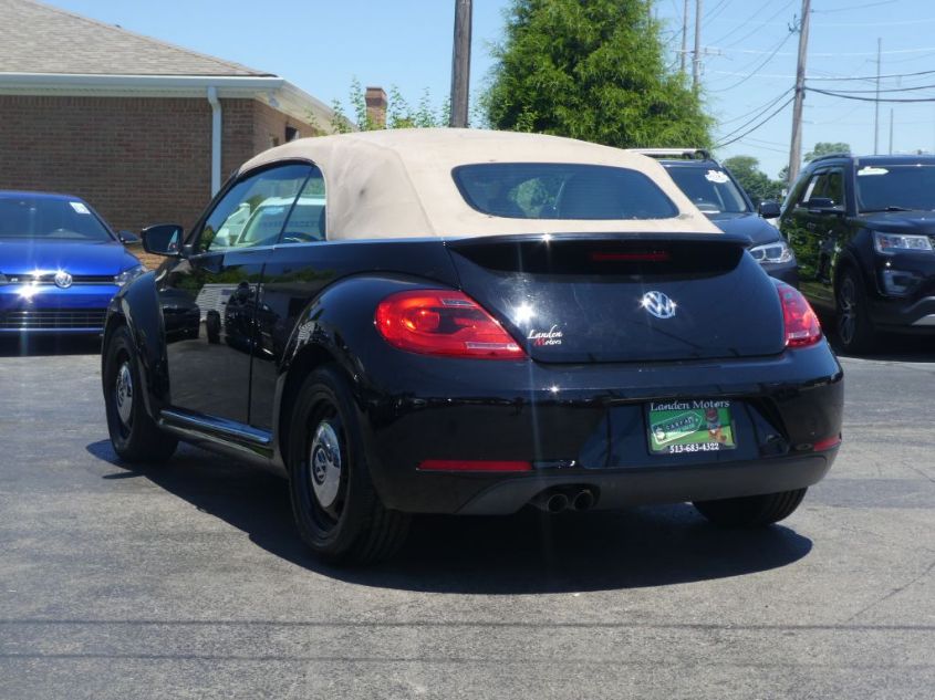 2013 VOLKSWAGEN BEETLE CONVERTIBLE 2.5L 3VW5X7AT4DM820004