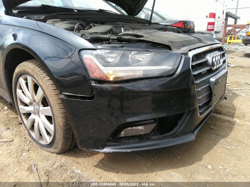 2013 AUDI A4 PREMIUM WAUBFAFL8DA159750