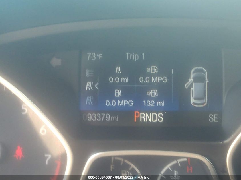 2015 FORD FOCUS SE 1FADP3F24FL274421