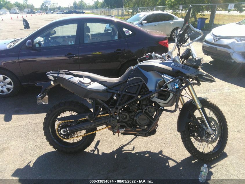 2012 BMW F800 GS WB1022904CZU03825