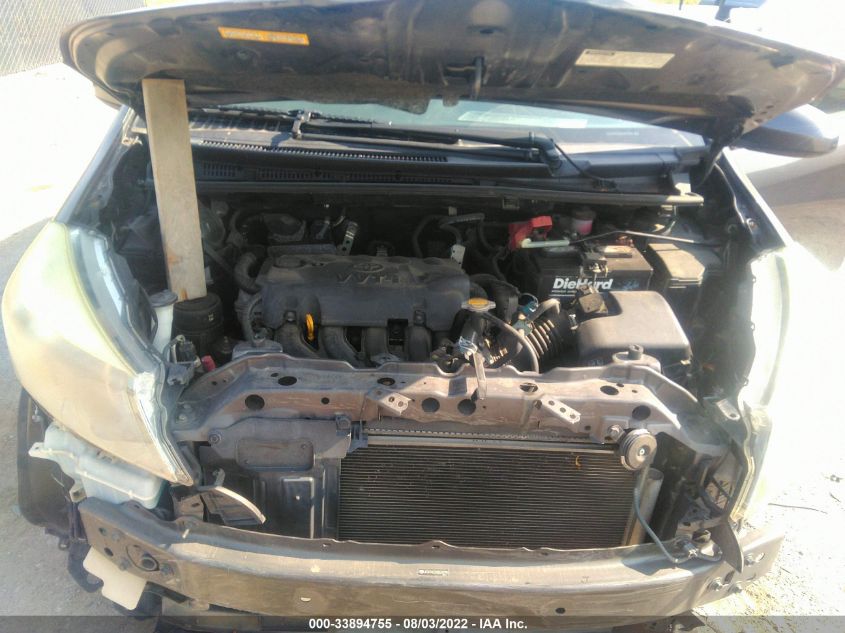 2013 TOYOTA YARIS L/LE/SE JTDKTUD39DD545995