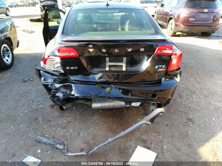 2015 VOLVO S60 T6 R-DESIGN PLATINUM YV1902TH1F2309570