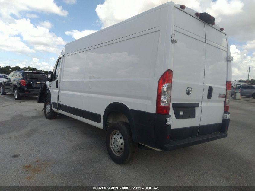 2019 RAM PROMASTER CARGO VAN 3C6TRVDGXKE503320