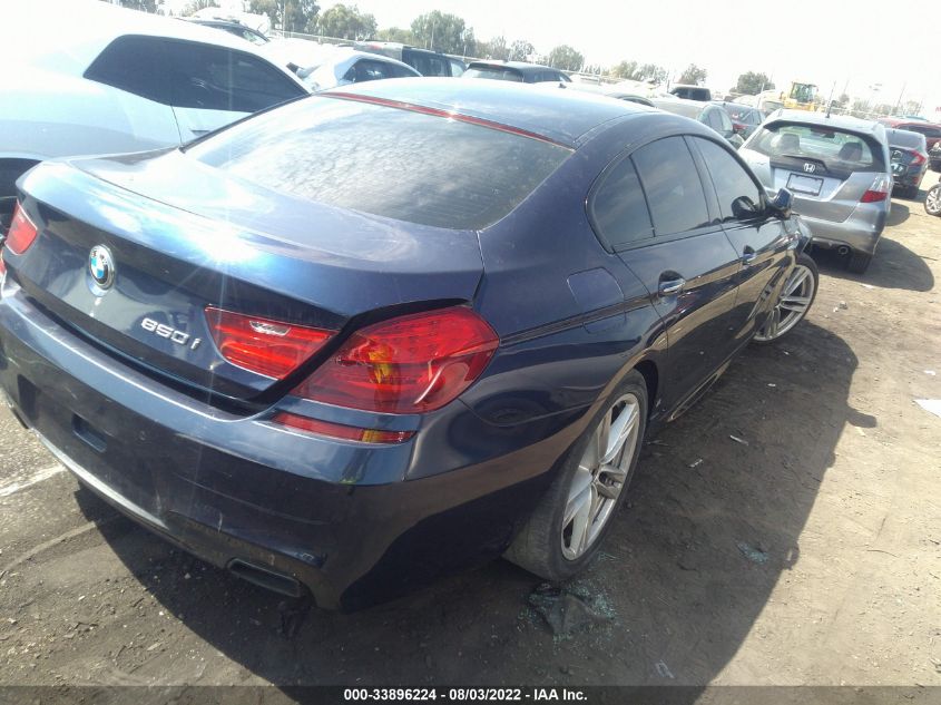 2015 BMW 6 SERIES 650I WBA6B2C57FGB99698