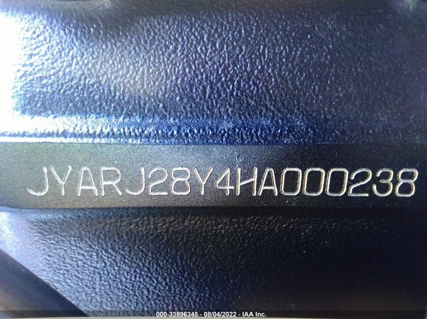 2017 YAMAHA YZFR6 C JYARJ28Y4HA000238