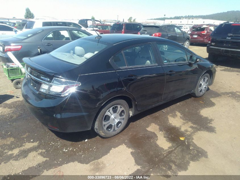 2013 HONDA CIVIC HYBRID 19XFB4F28DE003424