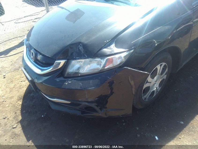 2013 HONDA CIVIC HYBRID 19XFB4F28DE003424