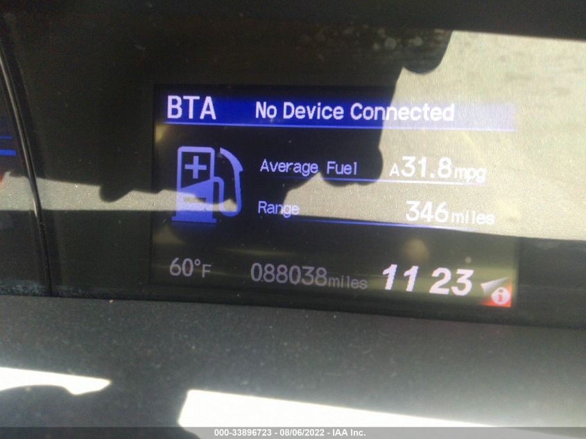 2013 HONDA CIVIC HYBRID 19XFB4F28DE003424