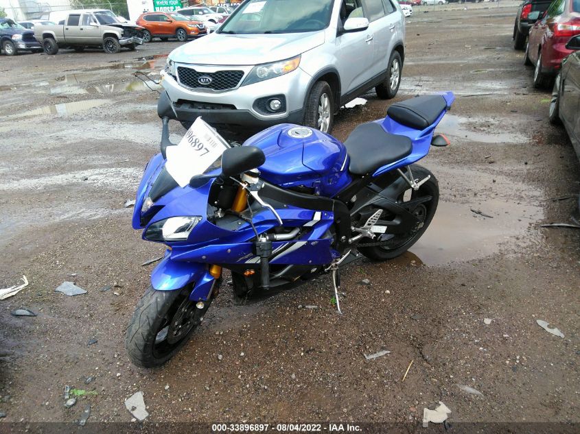 2006 YAMAHA YZFR6 L JYARJ12E56A003798