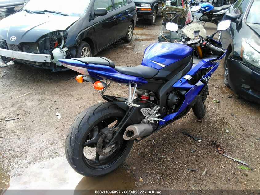 2006 YAMAHA YZFR6 L JYARJ12E56A003798