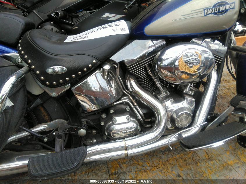2007 HARLEY-DAVIDSON FLSTC 1HD1BW5187Y051694