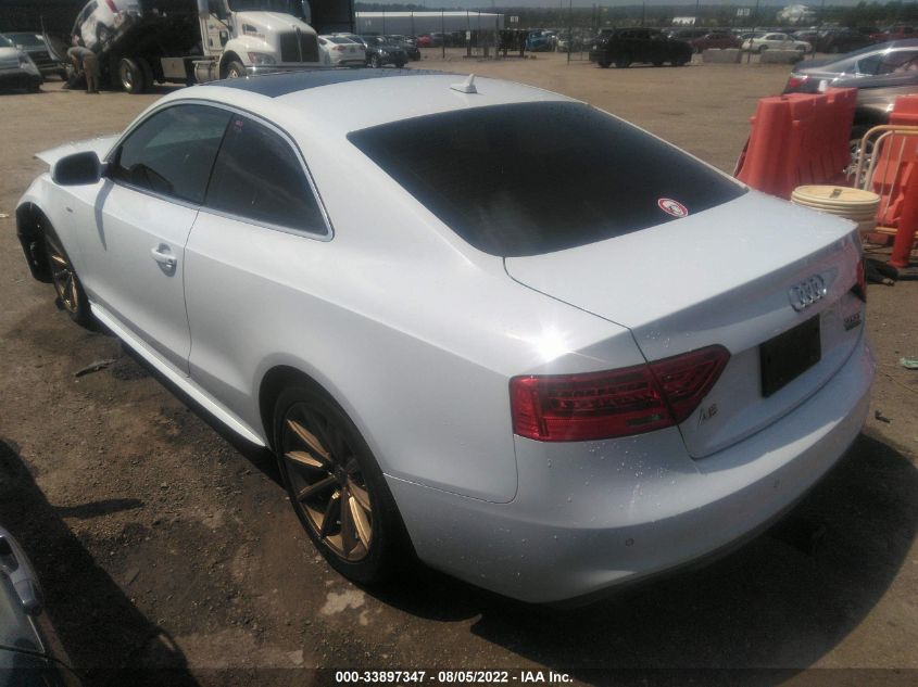 2016 AUDI A5 PREMIUM PLUS WAUM2AFR8GA012261