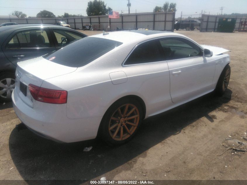2016 AUDI A5 PREMIUM PLUS WAUM2AFR8GA012261
