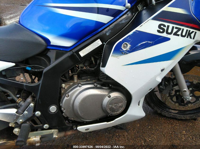 2007 SUZUKI GS500 VTTGM51A972103730
