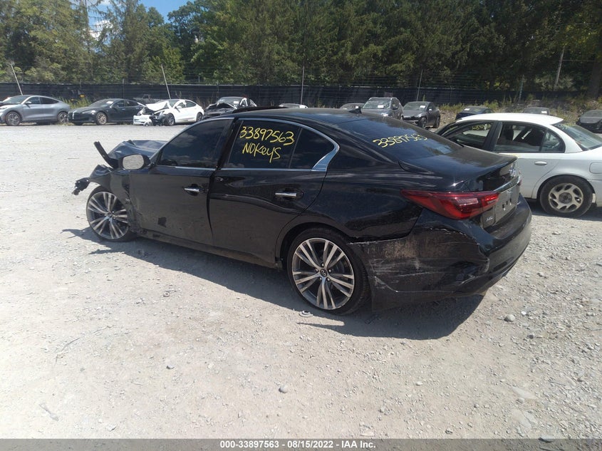 VIN JN1EV7AR8JM437044 2018 INFINITI Q50 3.0T SPORT
