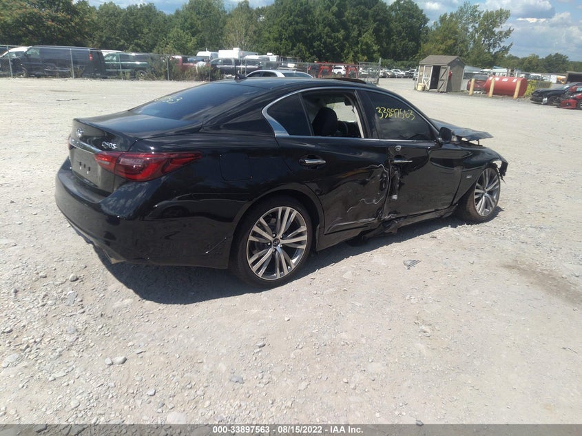 VIN JN1EV7AR8JM437044 2018 INFINITI Q50 3.0T SPORT