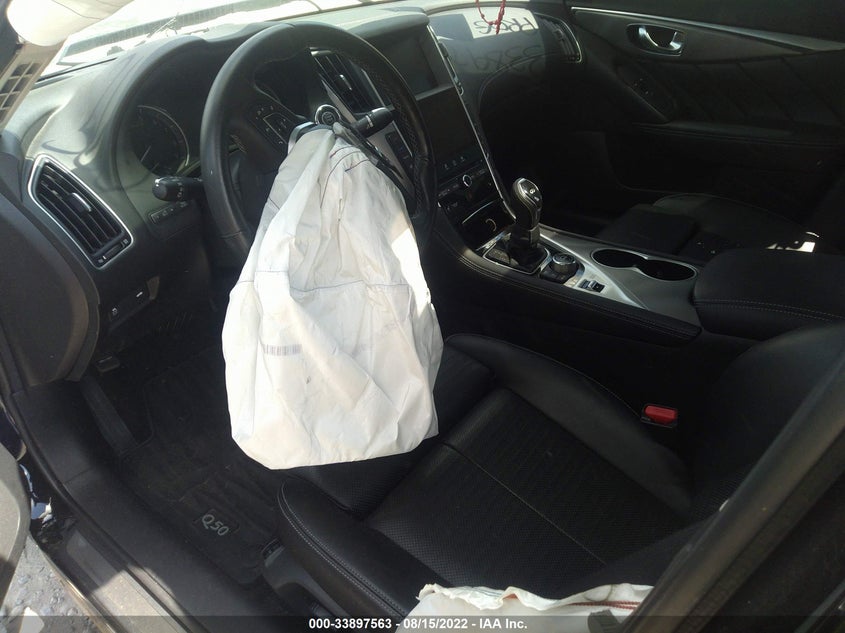 VIN JN1EV7AR8JM437044 2018 INFINITI Q50 3.0T SPORT