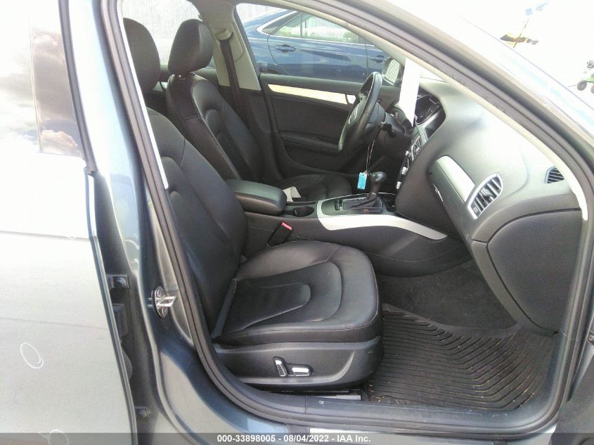2013 AUDI A4 PREMIUM WAUAFAFL0DA141108