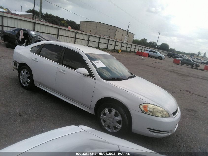 2013 CHEVROLET IMPALA POLICE 2G1WD5E30D1167878