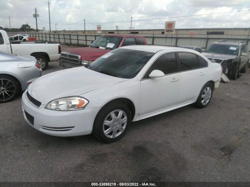 2013 CHEVROLET IMPALA POLICE 2G1WD5E30D1167878