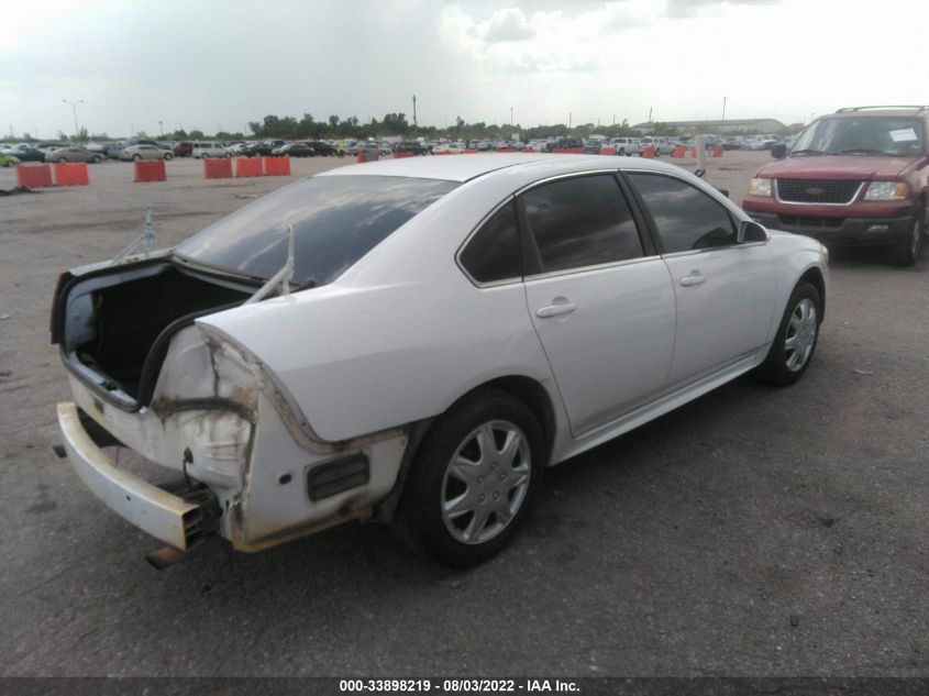 2013 CHEVROLET IMPALA POLICE 2G1WD5E30D1167878