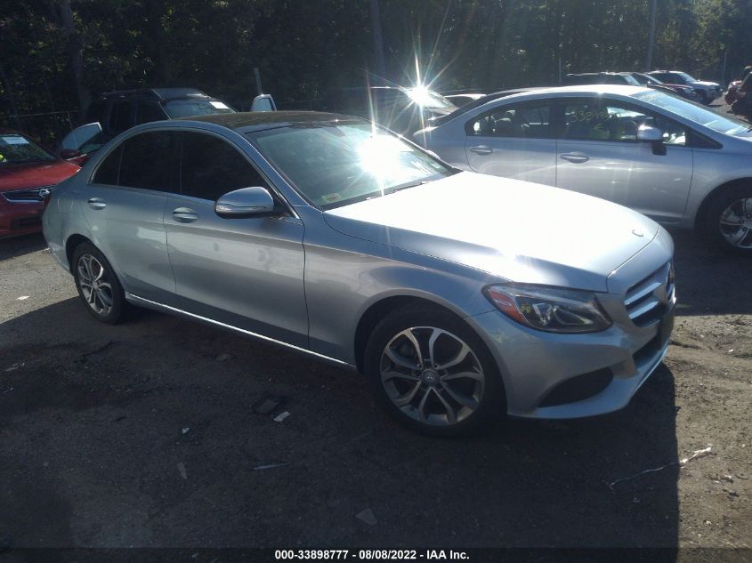 2015 MERCEDES-BENZ C 300 SPORT 4MATIC/LUXURY 4MATIC/4MATIC - 55SWF4KB0FU085333