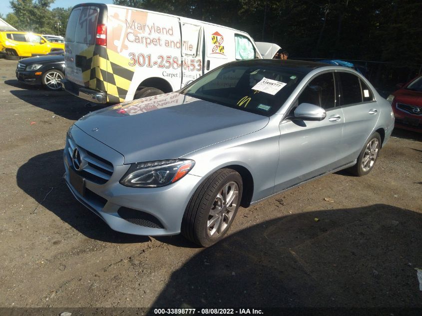 2015 MERCEDES-BENZ C 300 SPORT 4MATIC/LUXURY 4MATIC/4MATIC 55SWF4KB0FU085333