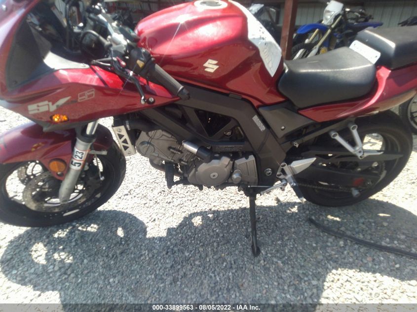 2007 SUZUKI SV650 JS1VP53A572100056