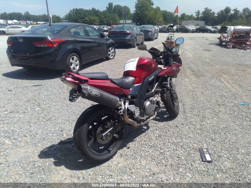 2007 SUZUKI SV650 JS1VP53A572100056