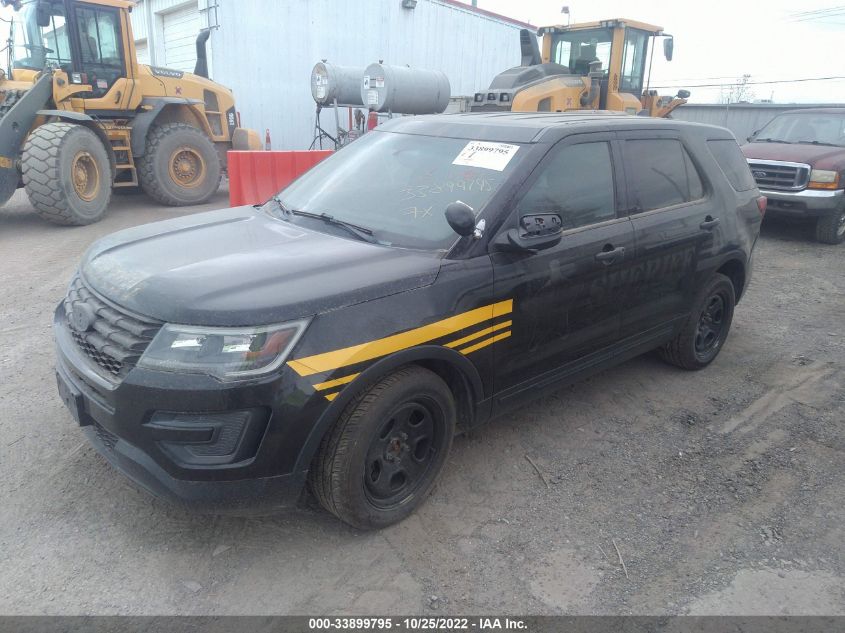 2016 FORD UTILITY POLICE 1FM5K8AR2GGB07172