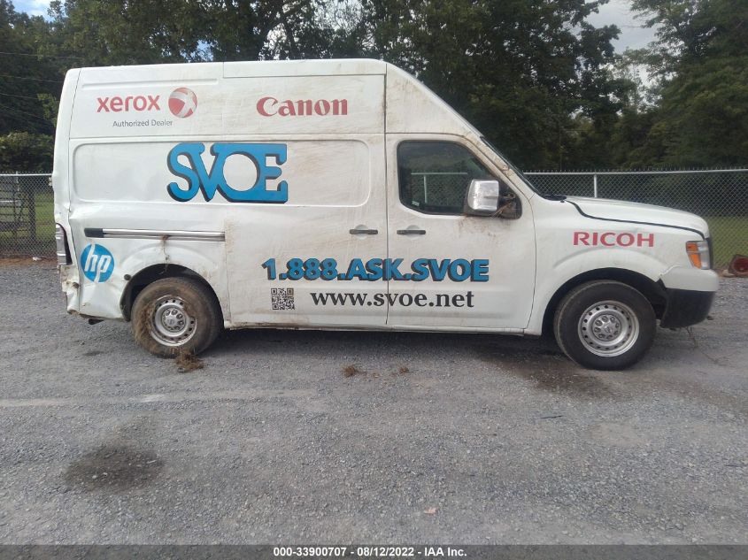2014 NISSAN NV S/SV 1N6AF0LYXEN102045