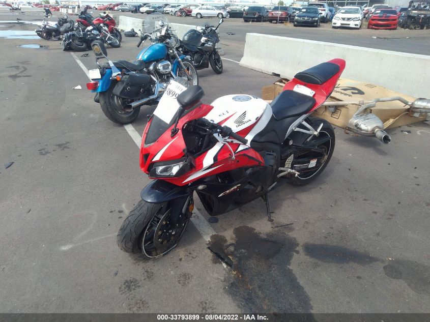 2009 HONDA CBR600 RR JH2PC40049K200109