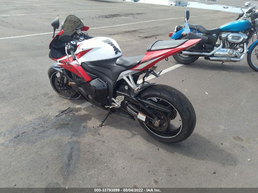 2009 HONDA CBR600 RR JH2PC40049K200109