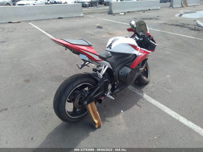 2009 HONDA CBR600 RR JH2PC40049K200109
