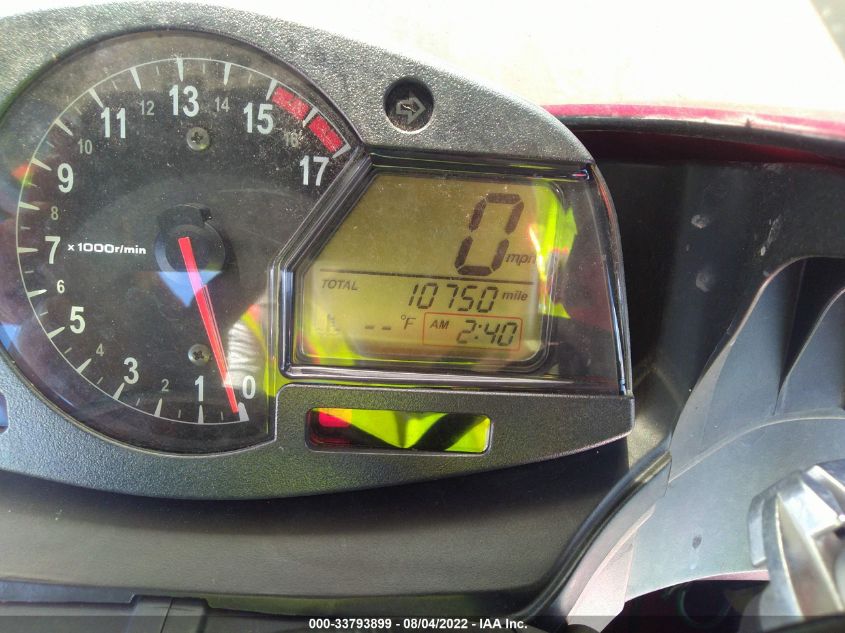 2009 HONDA CBR600 RR JH2PC40049K200109