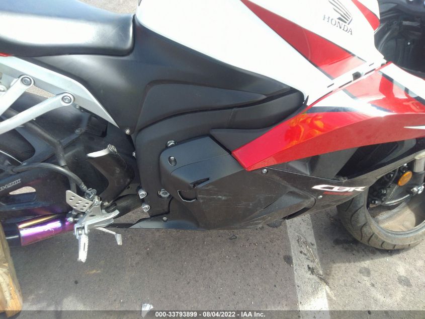2009 HONDA CBR600 RR JH2PC40049K200109