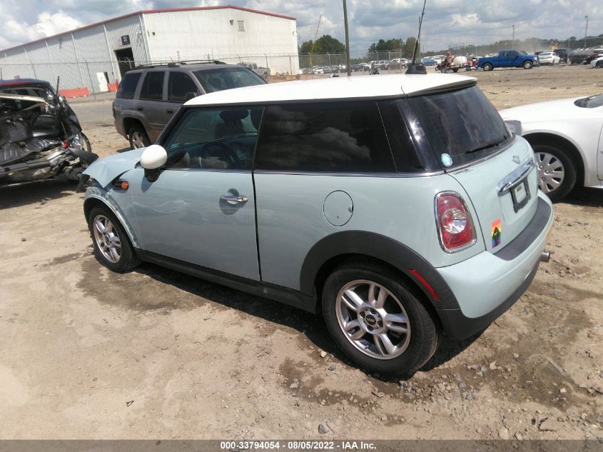 2013 MINI COOPER HARDTOP WMWSU3C53DT547836