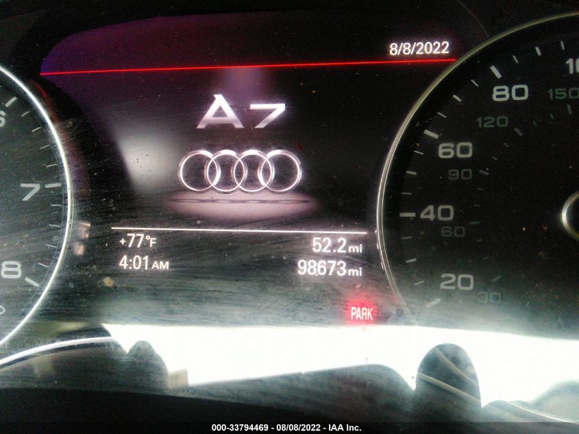2015 AUDI A7 3.0 PREMIUM PLUS WAUWGAFC1FN029562