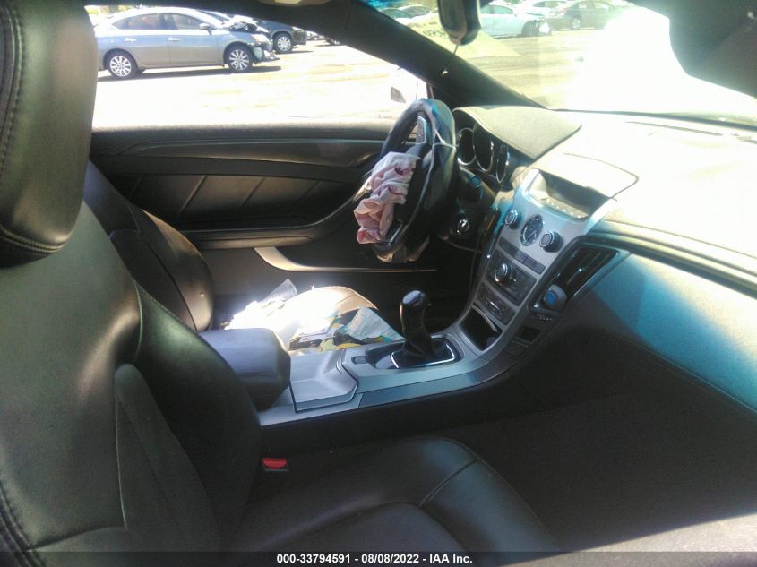 2013 CADILLAC CTS COUPE 1G6DA1E34D0134378