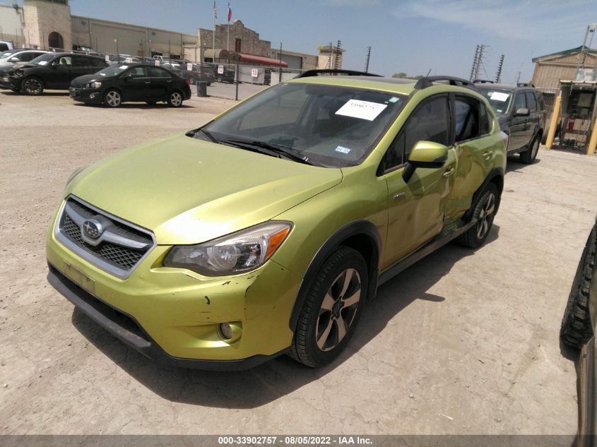 2014 SUBARU XV CROSSTREK HYBRID TOURING JF2GPBKC0EH287086