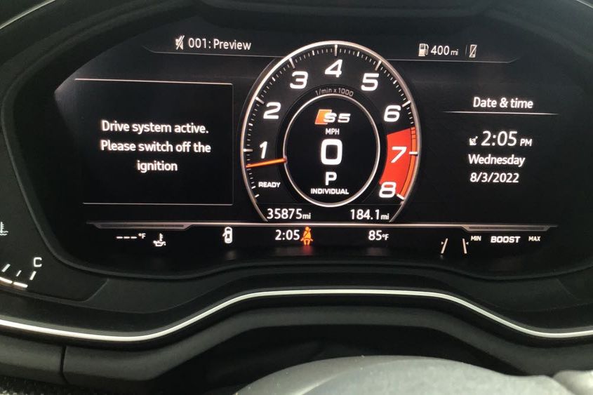 2018 AUDI S5 CABRIOLET PRESTIGE WAU24GF58JN010477